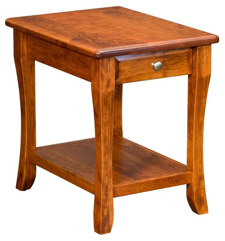 Amish Berkley End Table w/Drawer - Click Image to Close
